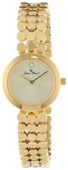 Lucien Piccard Women's LP-100006-YG-10 Gold Tone Dial Gold Tone Ion-Plated Stainless Steel Watch