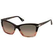 Persol PO3023S-950/87 Dark Burgundy and Striped Pink 56mm Ladies Sunglasses
