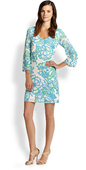 Lilly Pulitzer Alden Floral-Print Tunic Dress