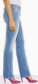 Classic Rise Slight Curve Straight Jeans
