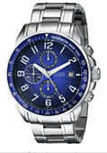 GUESS Men's U15072G2 Stainless Steel Sport Ready Chronograph Watch