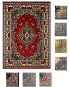 Large Traditional 8x11 Oriental Area Rug Persian Style Carpet -Approx 7'8"x10'8"