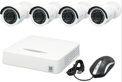LaView 8-Ch. 4-Camera DVR Surveillance System