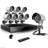 8CH Network DVR Outdoor 600TVL Home CCTV Surveillance Security Camera System 1TB