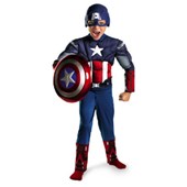 Marvel Captain America Avengers Classic Muscle Licensed Child Halloween Costume